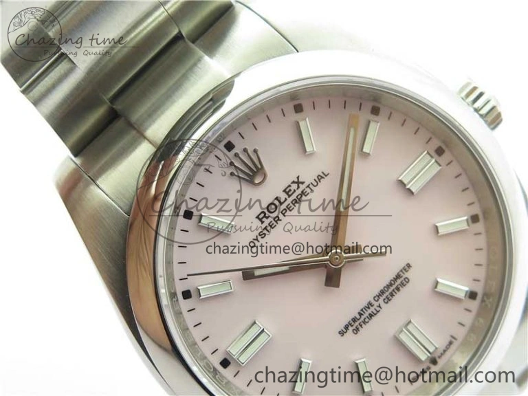 Cozy Oyster Perpetual 126000 36mm KRF 1:1 Best Edition 904L Steel Pink Dial A 2730