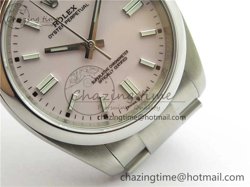 Cozy Oyster Perpetual 126000 36mm KRF 1:1 Best Edition 904L Steel Pink Dial A 2730