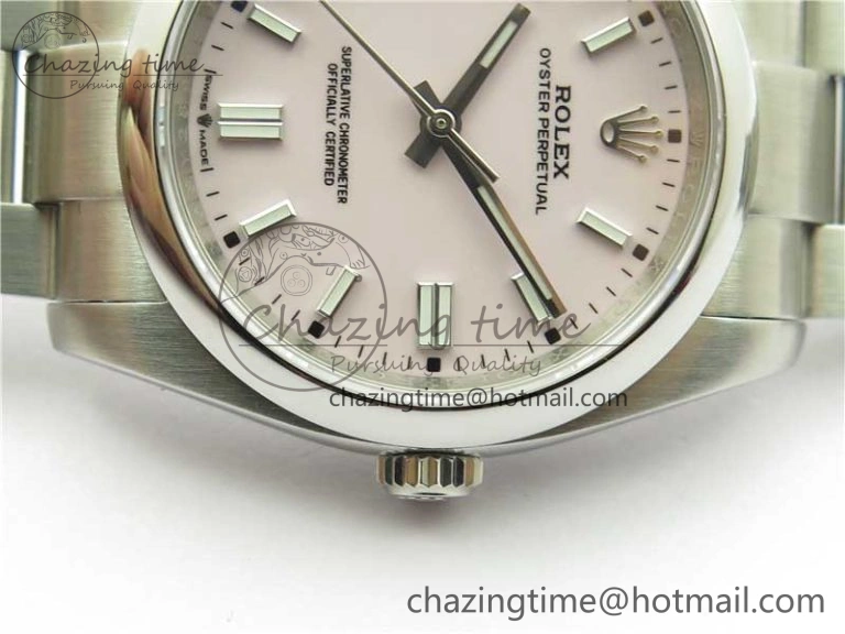 Cozy Oyster Perpetual 126000 36mm KRF 1:1 Best Edition 904L Steel Pink Dial A 2730