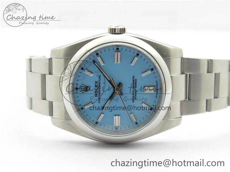 Functional Oyster Perpetual 126000 36mm KRF 1:1 Best Edition 904L Steel Tiffany Blue Dial A 2735