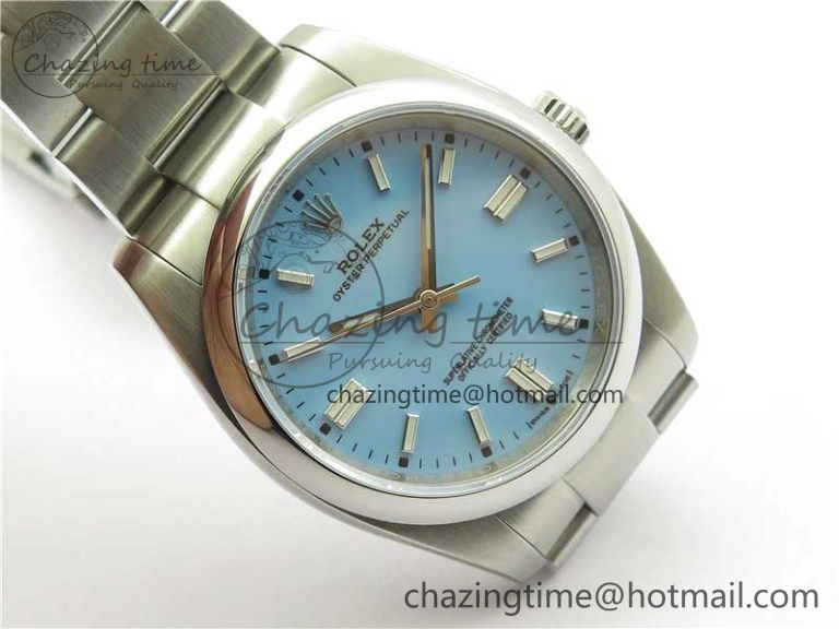 Functional Oyster Perpetual 126000 36mm KRF 1:1 Best Edition 904L Steel Tiffany Blue Dial A 2735