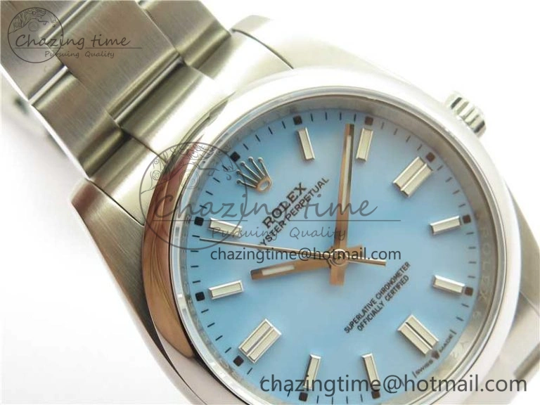 Functional Oyster Perpetual 126000 36mm KRF 1:1 Best Edition 904L Steel Tiffany Blue Dial A 2735