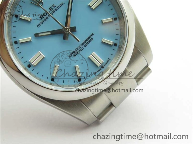 Functional Oyster Perpetual 126000 36mm KRF 1:1 Best Edition 904L Steel Tiffany Blue Dial A 2735