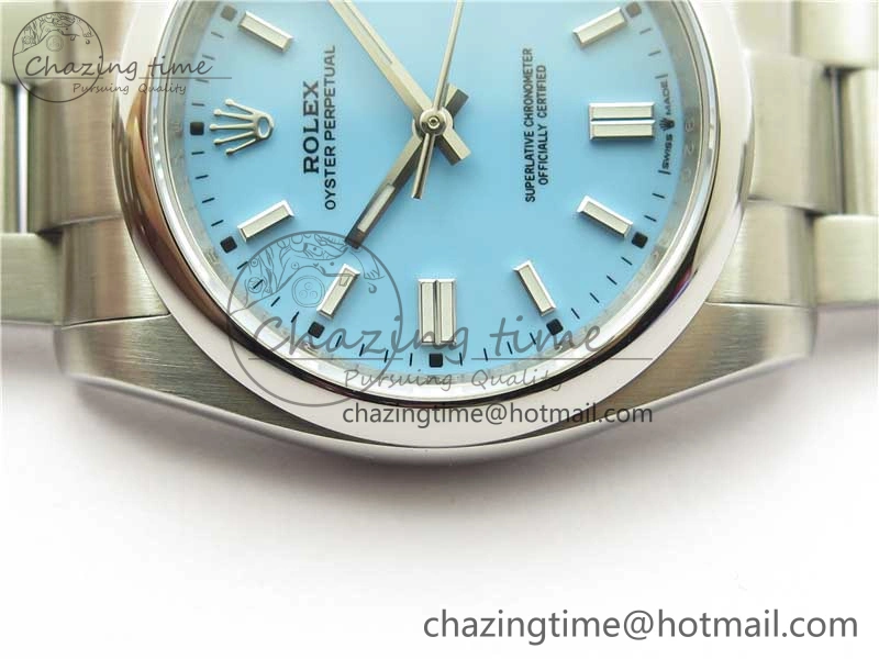 Functional Oyster Perpetual 126000 36mm KRF 1:1 Best Edition 904L Steel Tiffany Blue Dial A 2735
