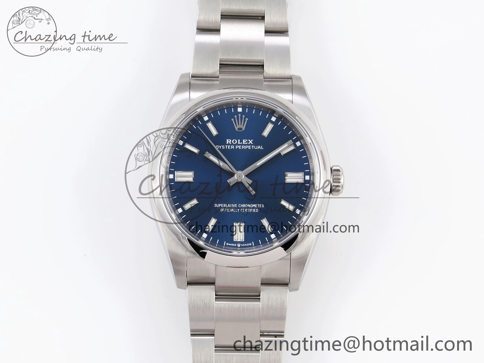 Trendsetting Oyster Perpetual 126000 36mm VSF 1:1 Best Edition 904L Steel Blue Dial VS 1861