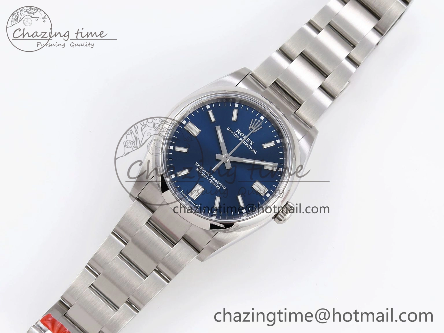 Trendsetting Oyster Perpetual 126000 36mm VSF 1:1 Best Edition 904L Steel Blue Dial VS 1861