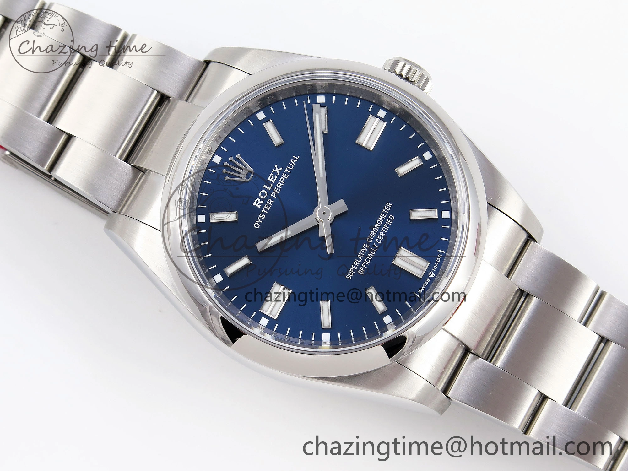 Trendsetting Oyster Perpetual 126000 36mm VSF 1:1 Best Edition 904L Steel Blue Dial VS 1861
