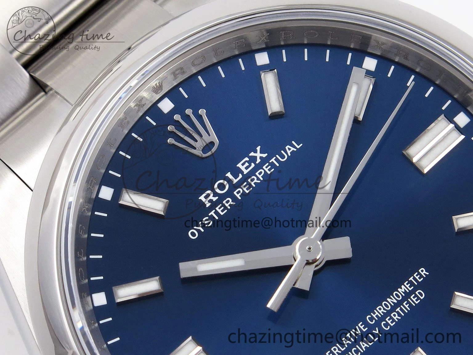 Trendsetting Oyster Perpetual 126000 36mm VSF 1:1 Best Edition 904L Steel Blue Dial VS 1861
