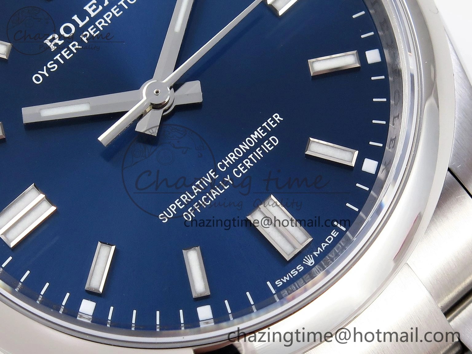 Trendsetting Oyster Perpetual 126000 36mm VSF 1:1 Best Edition 904L Steel Blue Dial VS 1861