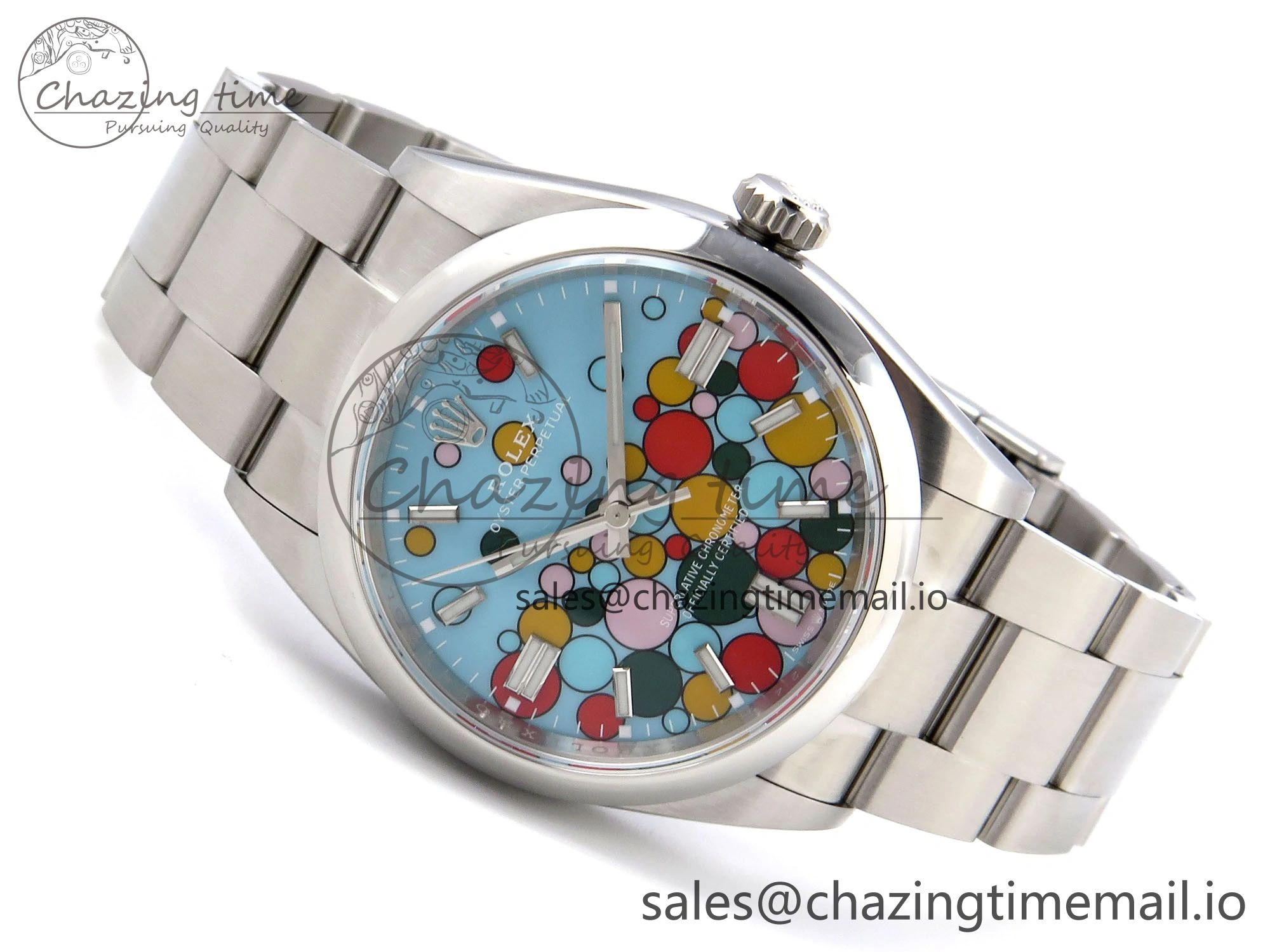 Sporty Oyster Perpetual 126000 36mm VSF 1:1 Best Edition 904L Steel Celebration Dial VS 1286