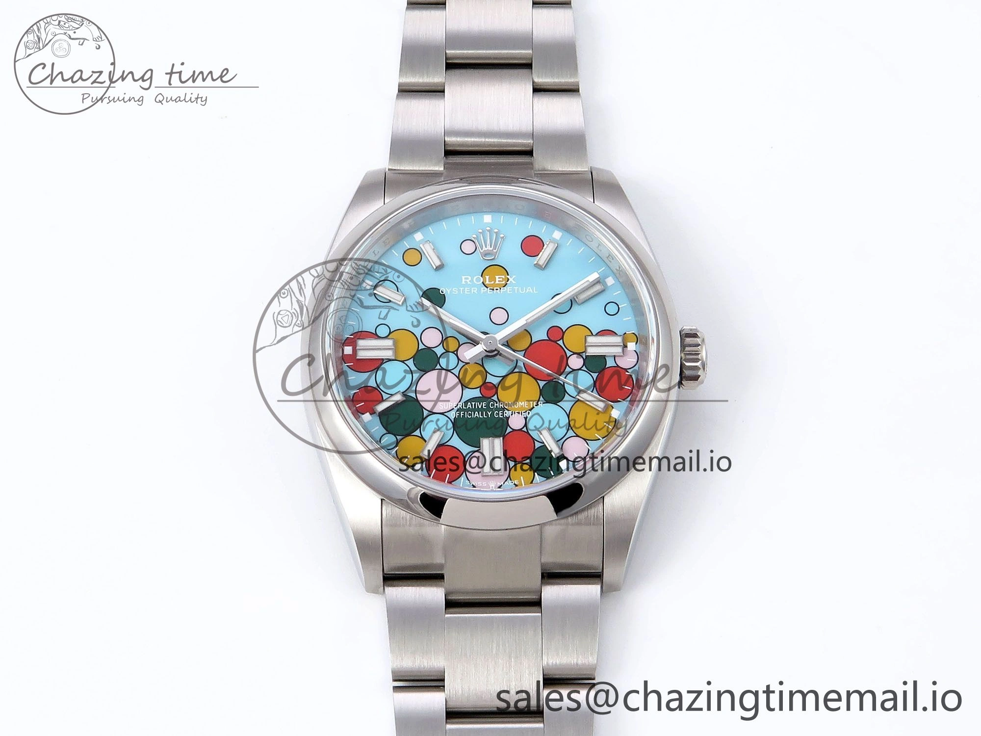 Sporty Oyster Perpetual 126000 36mm VSF 1:1 Best Edition 904L Steel Celebration Dial VS 1286