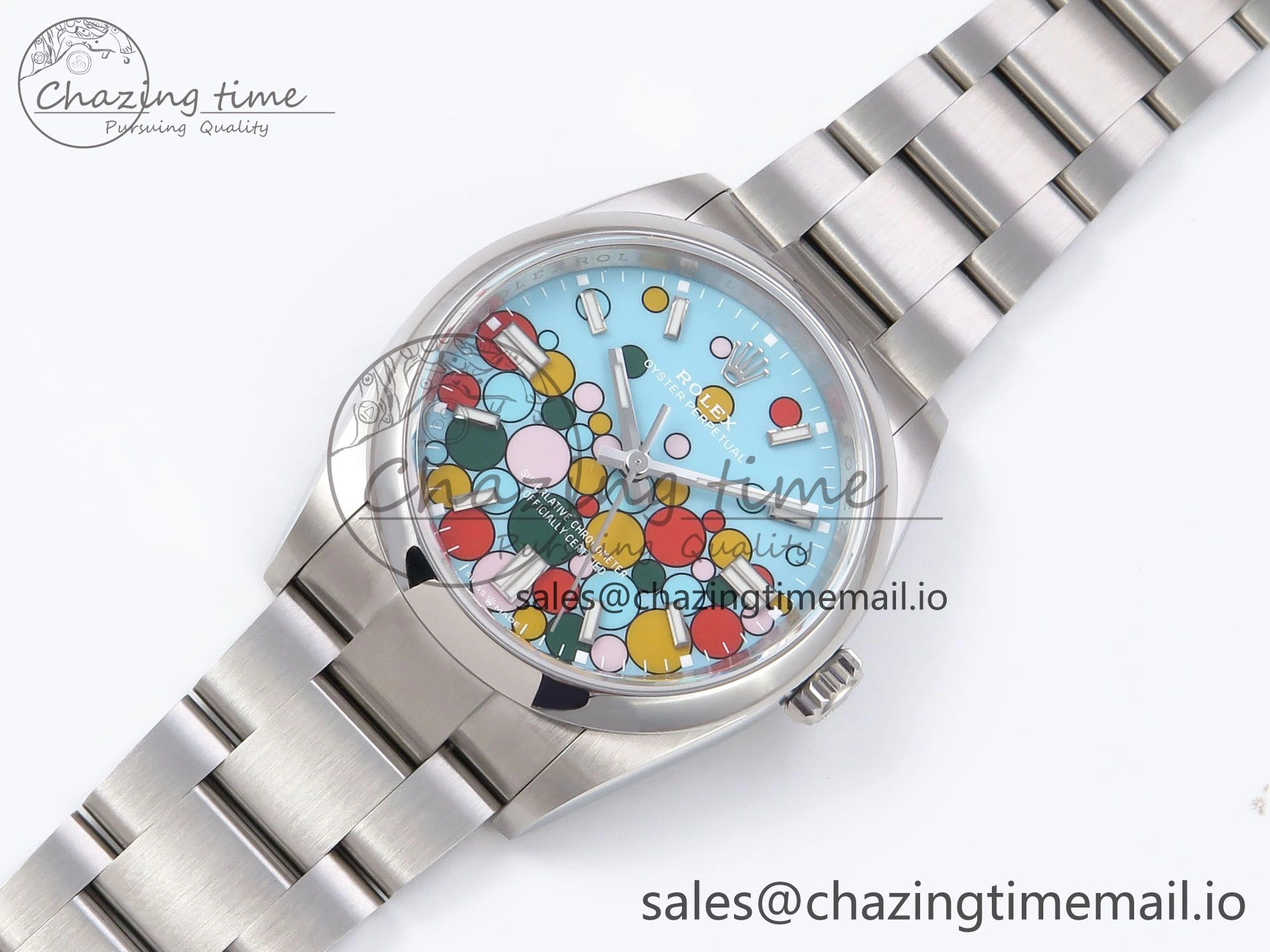 Sporty Oyster Perpetual 126000 36mm VSF 1:1 Best Edition 904L Steel Celebration Dial VS 1286