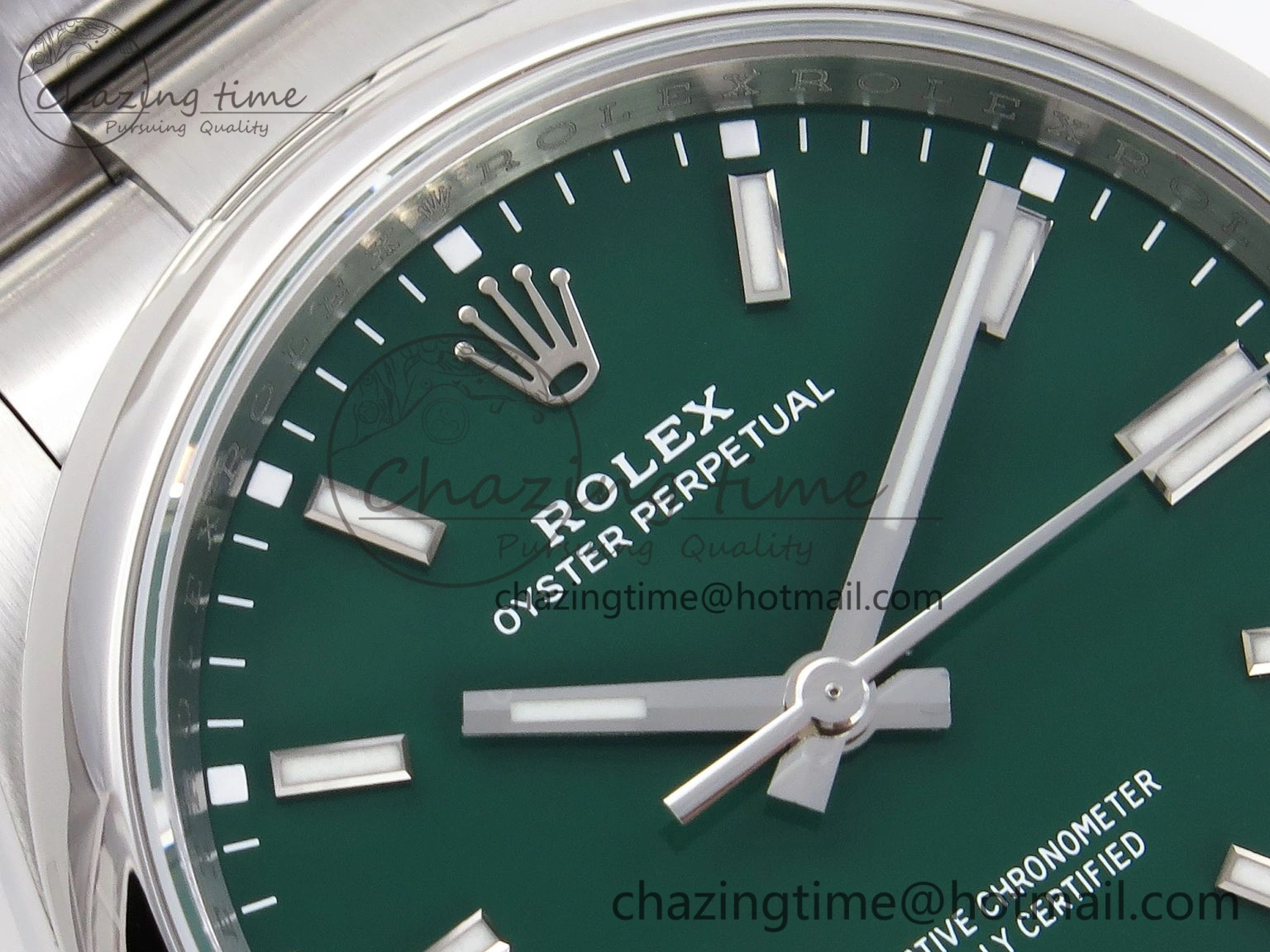Oyster Perpetual 126000 36mm VSF 1:1 Best Edition 904L Steel Green Dial VS Sporty 1862