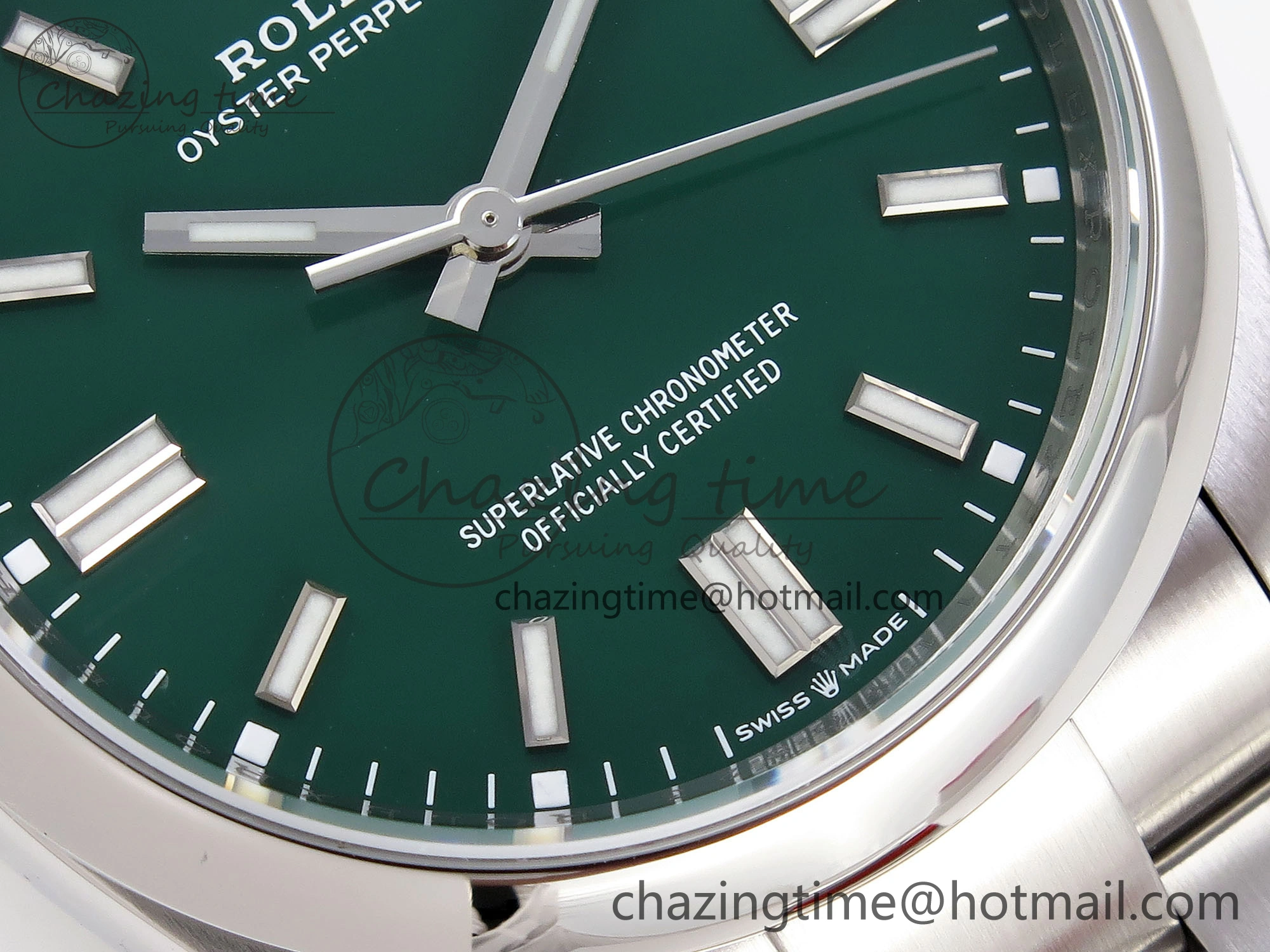 Oyster Perpetual 126000 36mm VSF 1:1 Best Edition 904L Steel Green Dial VS Sporty 1862