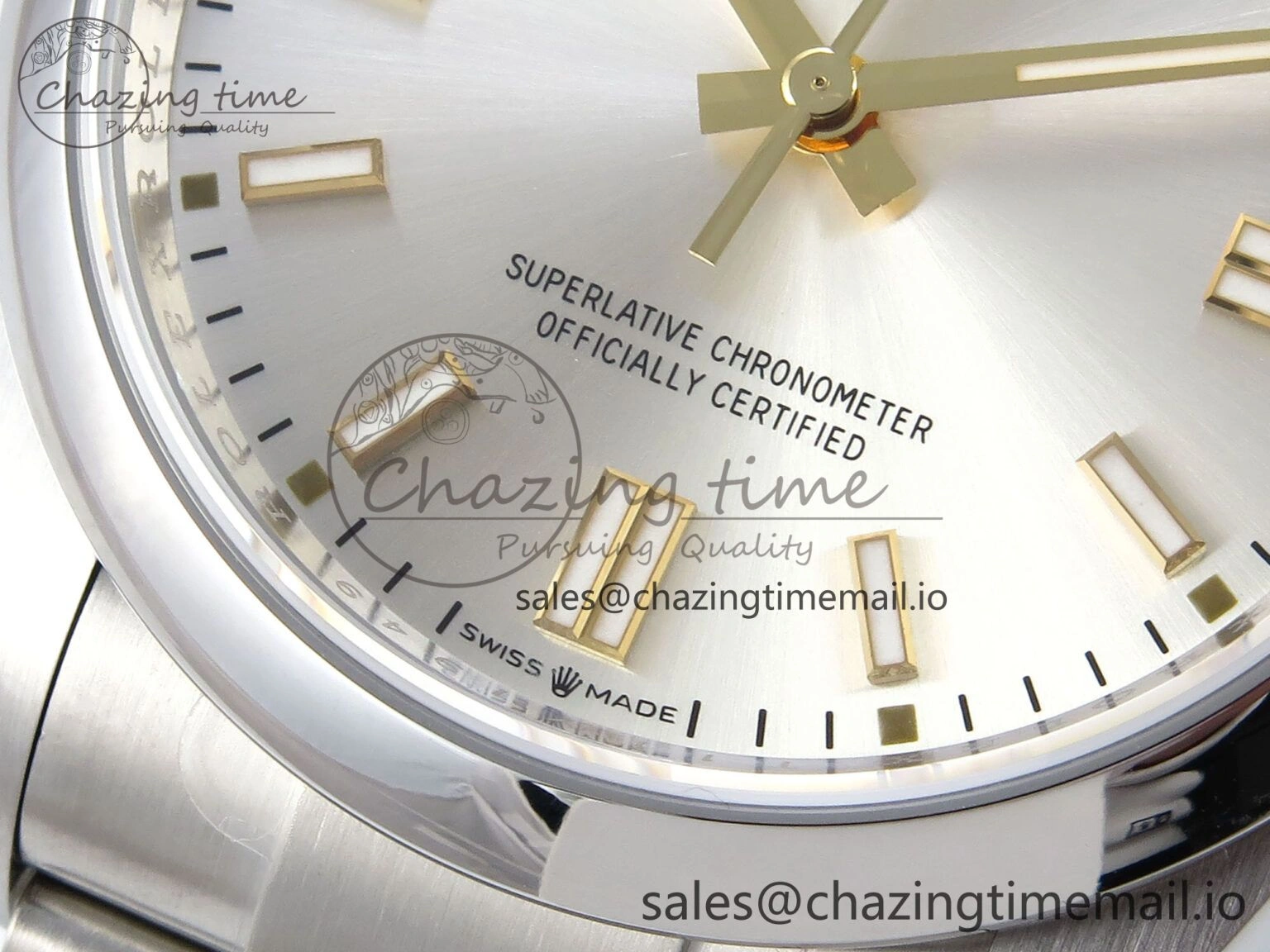 Oyster Perpetual 126000 36mm VSF 1:1 Best Edition 904L Steel Silver Dial VR Sustainable 855