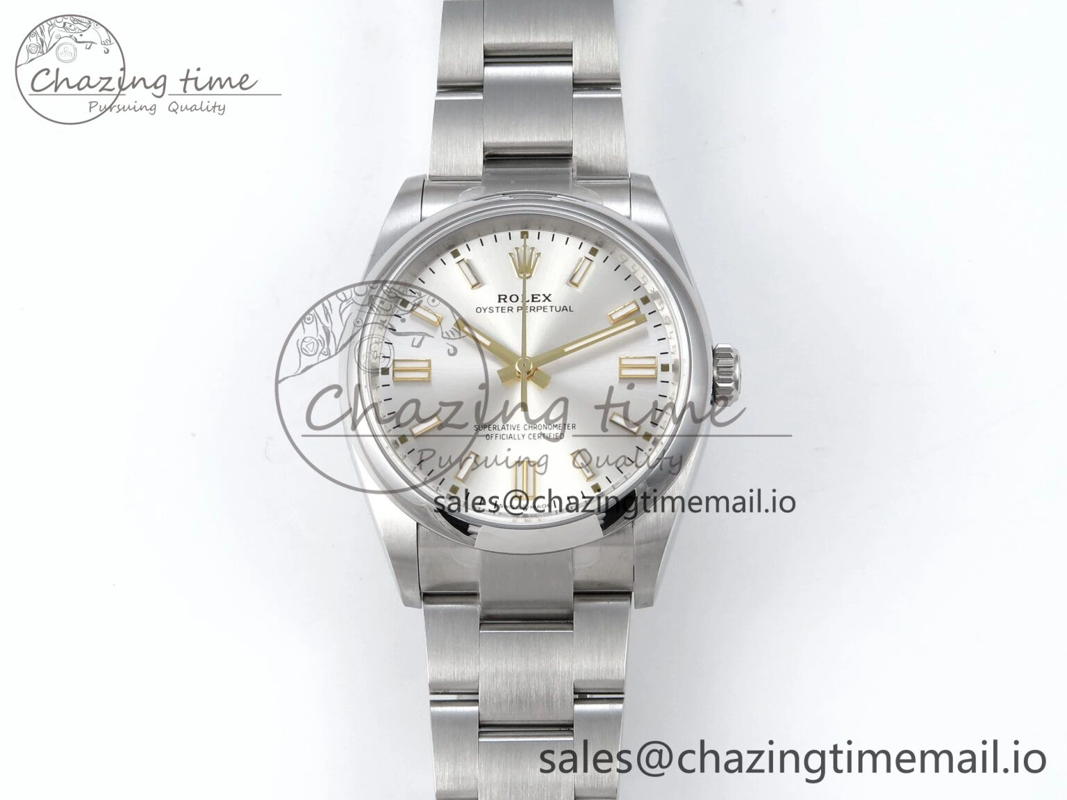 Oyster Perpetual 126000 36mm VSF 1:1 Best Edition 904L Steel Silver Dial VR Sustainable 855