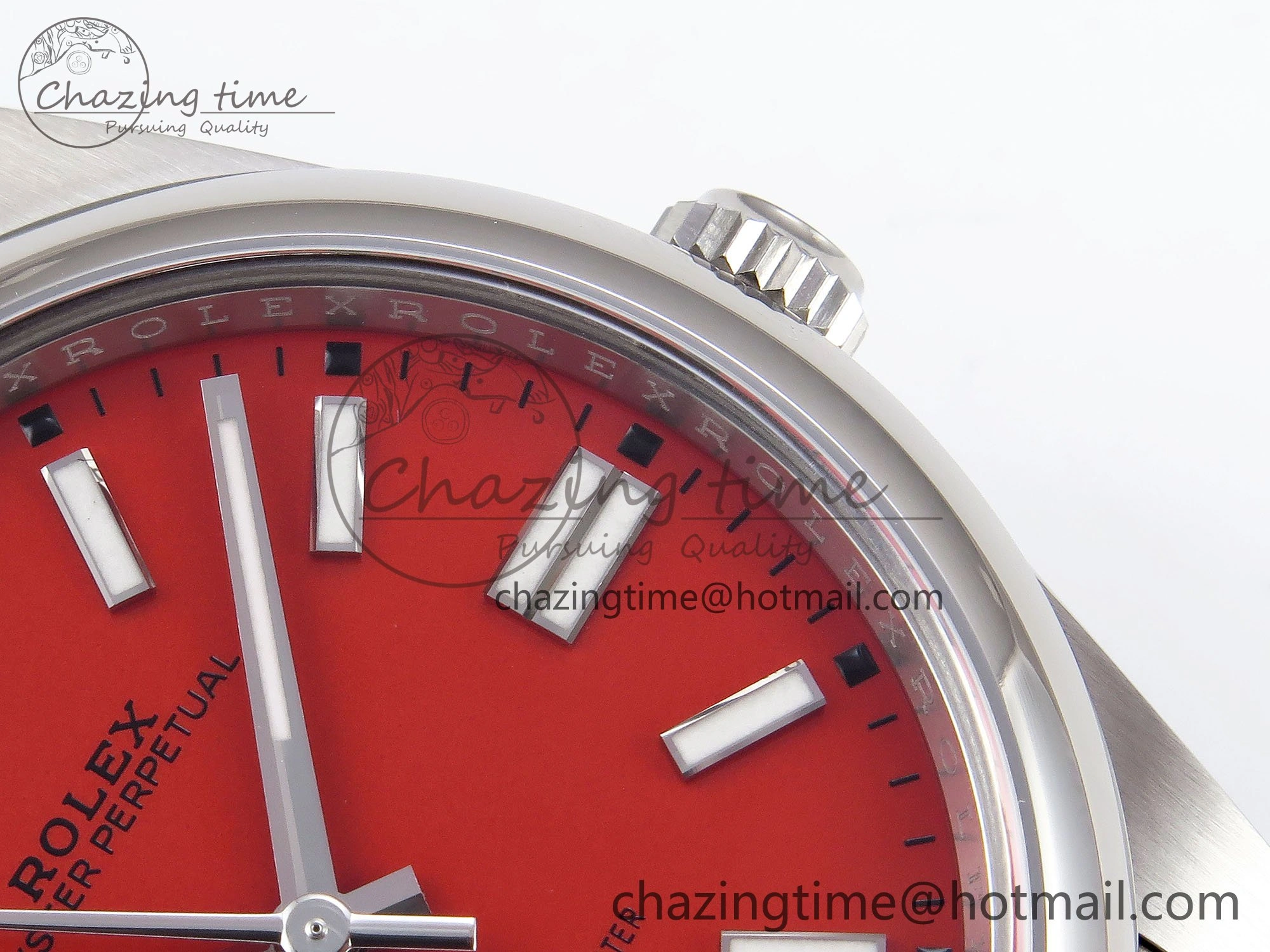 Durable Oyster Perpetual 126000 41mm Clean 1:1 Best Edition 904L Steel Red Dial VR 1633
