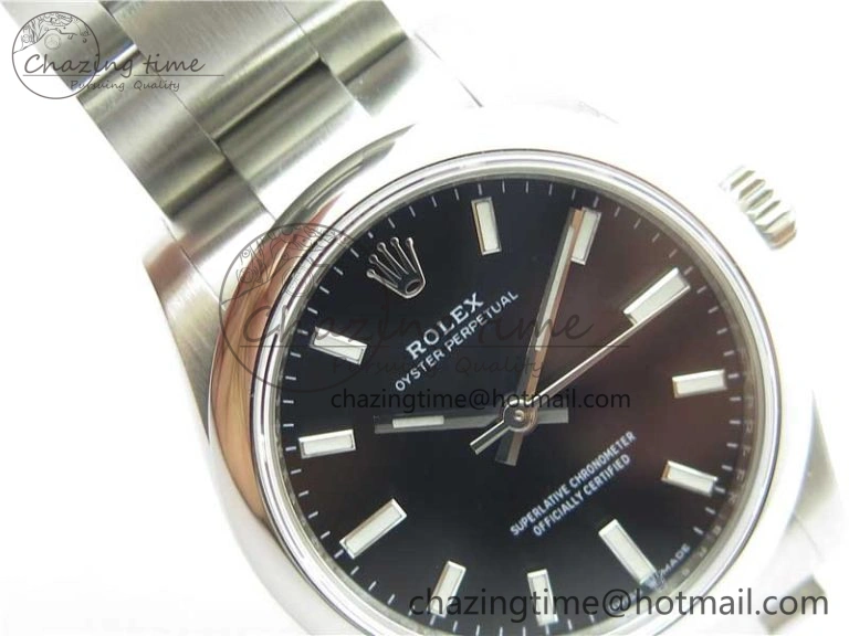 Oyster Perpetual 31mm 277200 EWF Best Edition Black Dial on SS Bracelet 6T Popular 2775