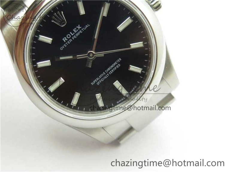 Oyster Perpetual 31mm 277200 EWF Best Edition Black Dial on SS Bracelet 6T Popular 2775