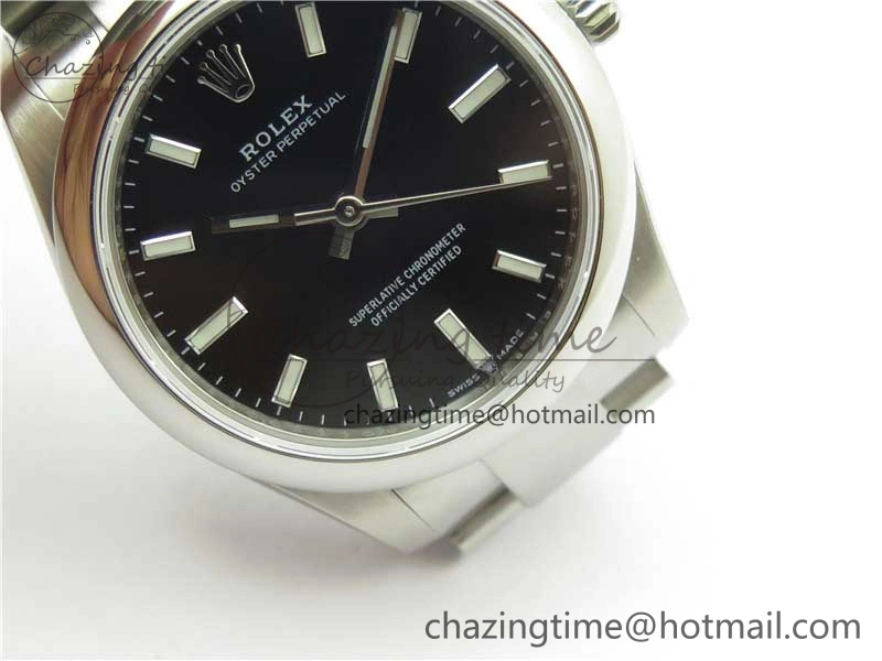 Oyster Perpetual 31mm 277200 EWF Best Edition Black Dial on SS Bracelet 6T Popular 2775
