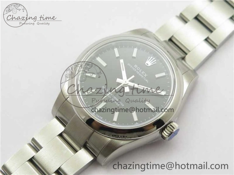 Oyster Perpetual 31mm 277200 EWF Best Edition Black Dial on SS Bracelet 6T Popular 2775