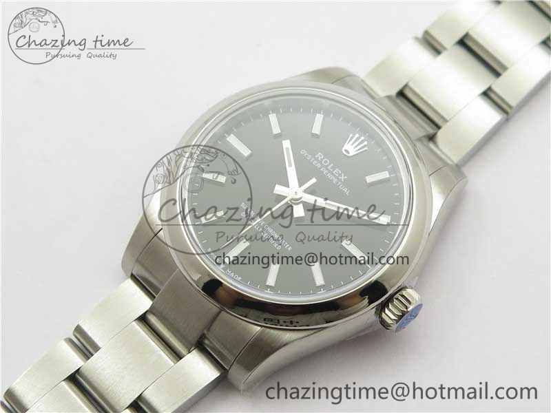 Oyster Perpetual 31mm 277200 EWF Best Edition Black Dial on SS Bracelet 6T Popular 2775