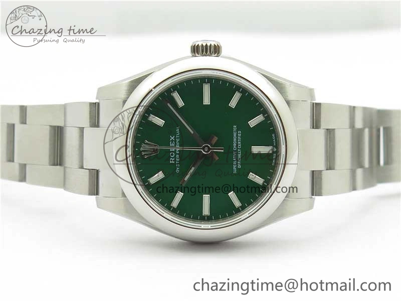 Oyster Perpetual 31mm 277200 EWF Best Edition Green Dial on SS Bracelet 6T EasyMatch 10427