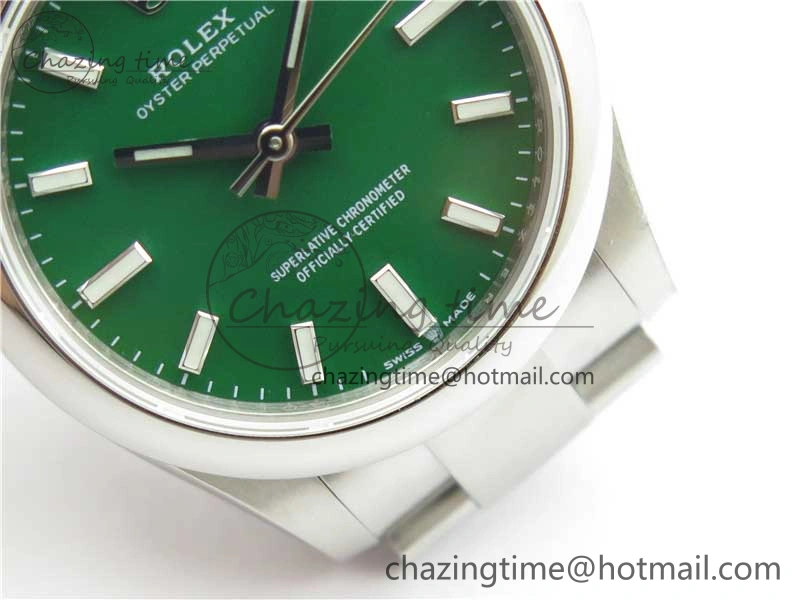 Oyster Perpetual 31mm 277200 EWF Best Edition Green Dial on SS Bracelet 6T EasyMatch 10427