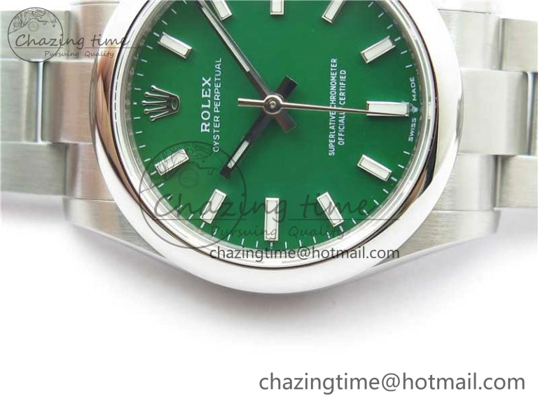 Oyster Perpetual 31mm 277200 EWF Best Edition Green Dial on SS Bracelet 6T EasyMatch 10427