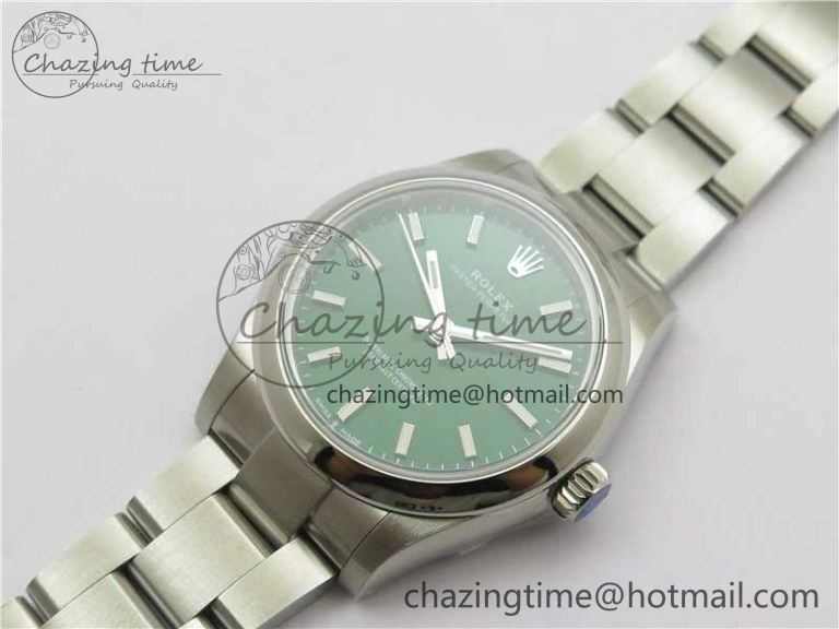 Oyster Perpetual 31mm 277200 EWF Best Edition Green Dial on SS Bracelet 6T EasyMatch 10427