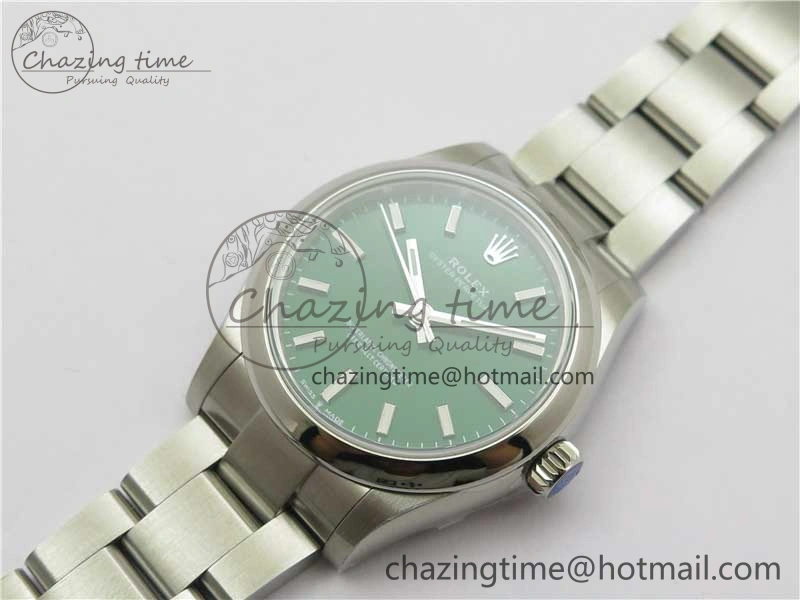 Oyster Perpetual 31mm 277200 EWF Best Edition Green Dial on SS Bracelet 6T EasyMatch 10427