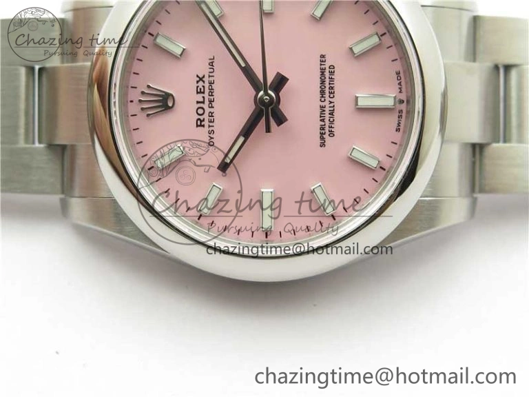 Oyster Perpetual 31mm 277200 EWF Best Edition Pink Dial on SS Bracelet 6T UrbanStyle 2776