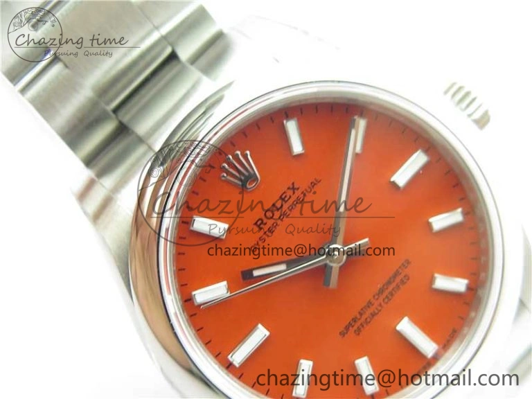 Timeless Oyster Perpetual 31mm 277200 EWF Best Edition Red Dial on SS Bracelet 6T 10430