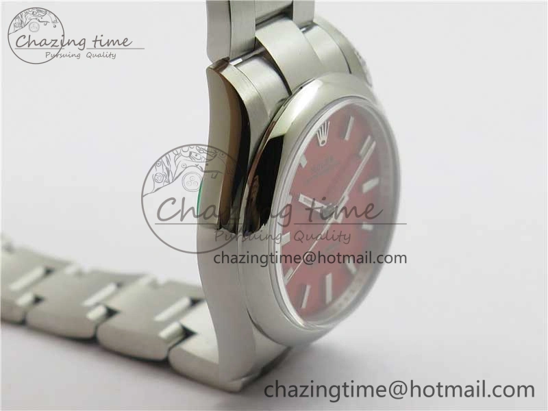 Timeless Oyster Perpetual 31mm 277200 EWF Best Edition Red Dial on SS Bracelet 6T 10430