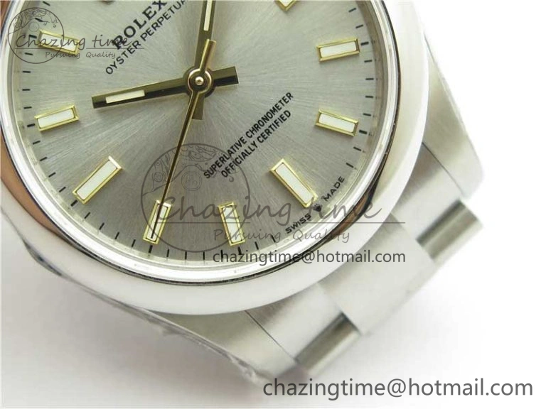 Timeless Oyster Perpetual 31mm 277200 EWF Best Edition Silver Dial on SS Bracelet 6T 2768