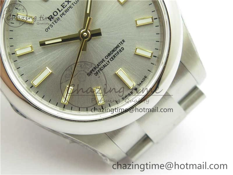 Timeless Oyster Perpetual 31mm 277200 EWF Best Edition Silver Dial on SS Bracelet 6T 2768