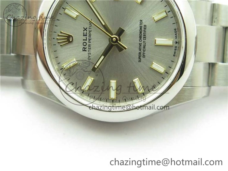 Timeless Oyster Perpetual 31mm 277200 EWF Best Edition Silver Dial on SS Bracelet 6T 2768