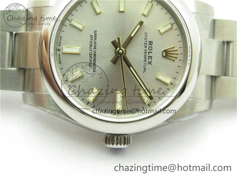 Timeless Oyster Perpetual 31mm 277200 EWF Best Edition Silver Dial on SS Bracelet 6T 2768