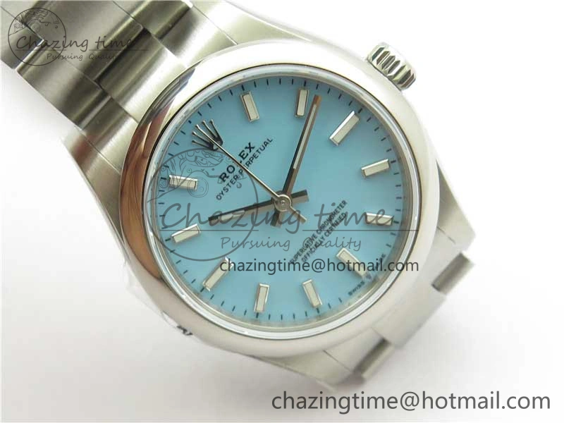 Elegant Oyster Perpetual 31mm 277200 EWF Best Edition Tiffany Blue Dial on SS Bracelet 6T 2769
