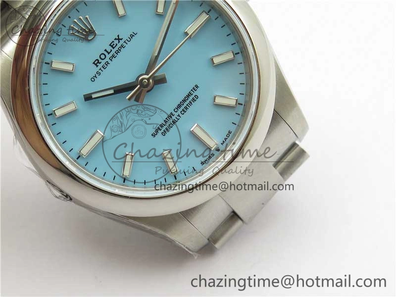 Elegant Oyster Perpetual 31mm 277200 EWF Best Edition Tiffany Blue Dial on SS Bracelet 6T 2769
