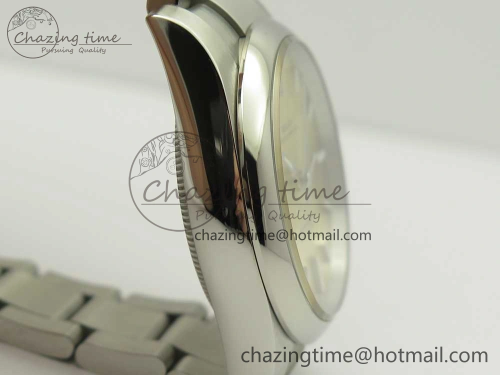 Oyster Perpetual 34mm 114200 UBF 1:1 Best Edition Gold Dial on SS Bracelet A Refined 10628
