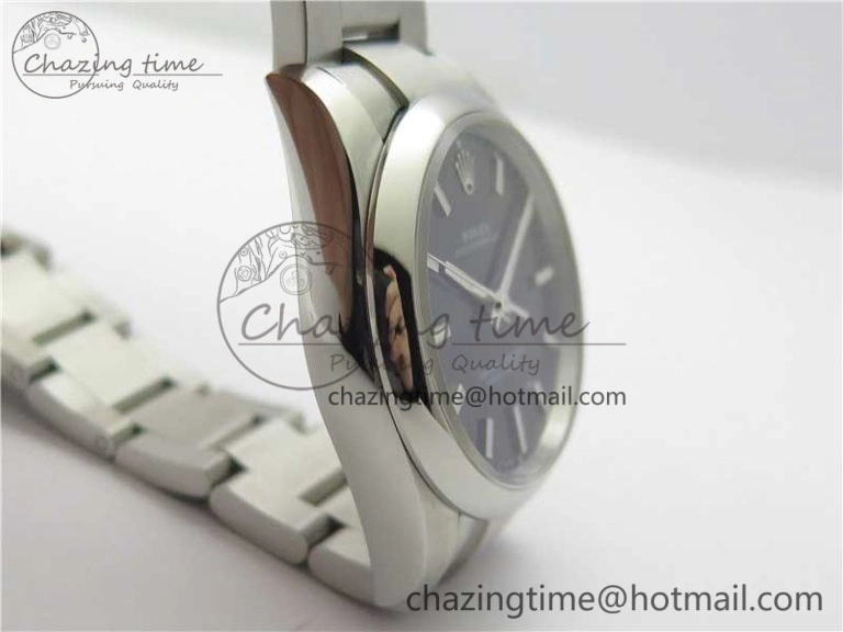 Oyster Perpetual 34mm 114200 UBF Best Edition Black Dial on SS Bracelet A WrinkleFree 3142