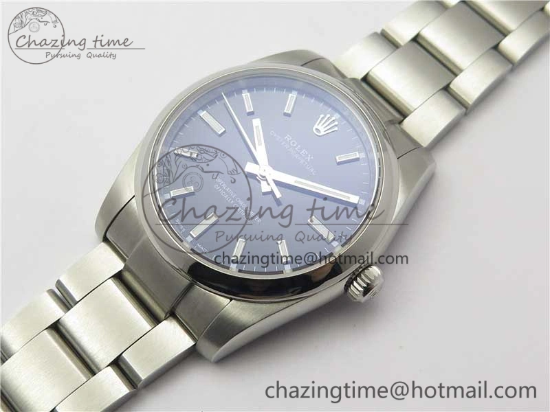 Oyster Perpetual 34mm 114200 UBF Best Edition Black Dial on SS Bracelet A WrinkleFree 3142