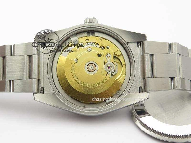 Oyster Perpetual 34mm Ladies 114300 1:1 Best Edition Red Grape Dial On SS Bracelet A Packable 10764