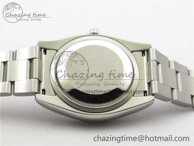 Trendsetting Oyster Perpetual 36 116000 KRF 1:1 Best Edition 904L Steel Black Dial Pink Lume on SS Bracelet A 2968