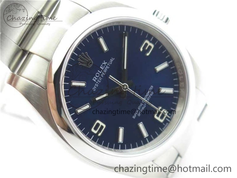 Oyster Perpetual 36 116000 KRF 1:1 Best Edition 904L Steel Blue Dial on SS Bracelet A ZipUp 2970