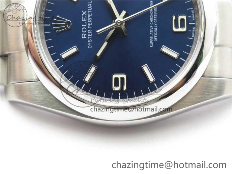 Oyster Perpetual 36 116000 KRF 1:1 Best Edition 904L Steel Blue Dial on SS Bracelet A ZipUp 2970