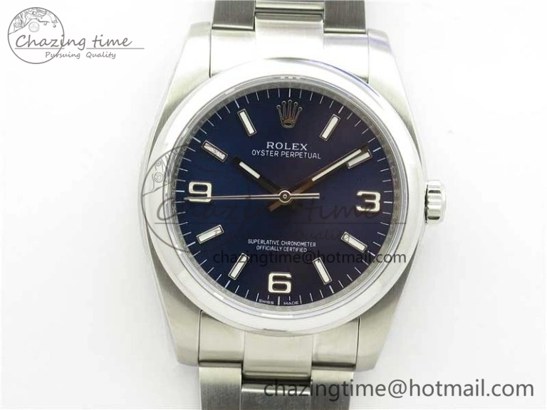 Oyster Perpetual 36 116000 KRF 1:1 Best Edition 904L Steel Blue Dial on SS Bracelet A ZipUp 2970