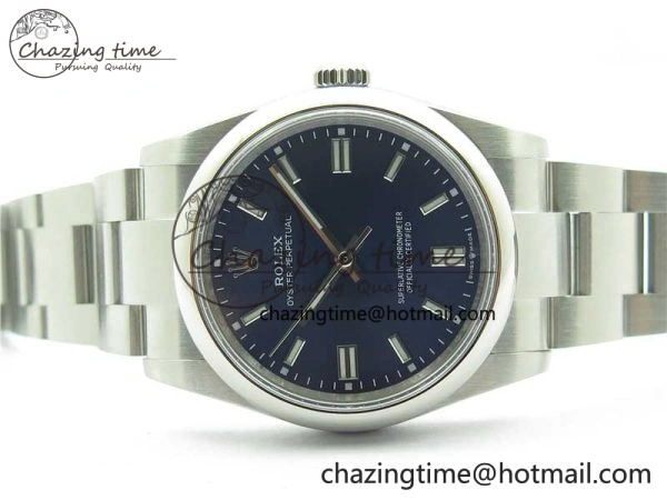 EasyCare Oyster Perpetual 36mm 126000 BP Best Edition Dark Blue Dial on SS Bracelet 2651