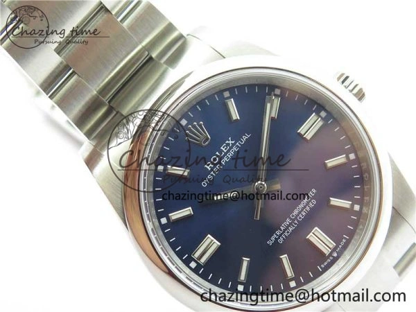 EasyCare Oyster Perpetual 36mm 126000 BP Best Edition Dark Blue Dial on SS Bracelet 2651